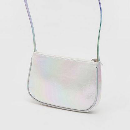Disney Princess Print Handbag with Zip Closure-Girl%27s Bags-image-3