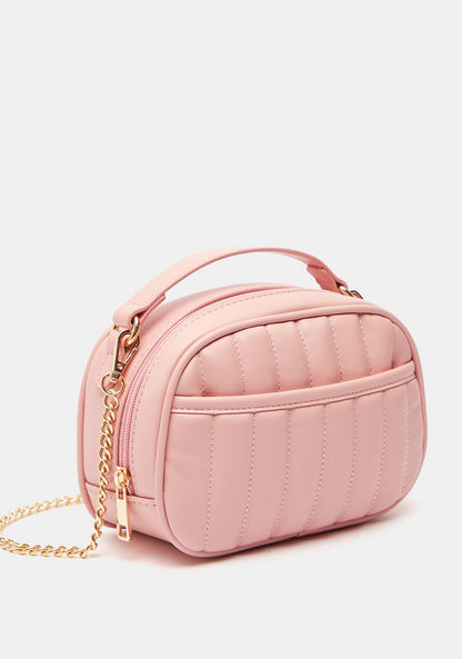 Missy Quilted Crossbody Bag with Detachable Chain Strap