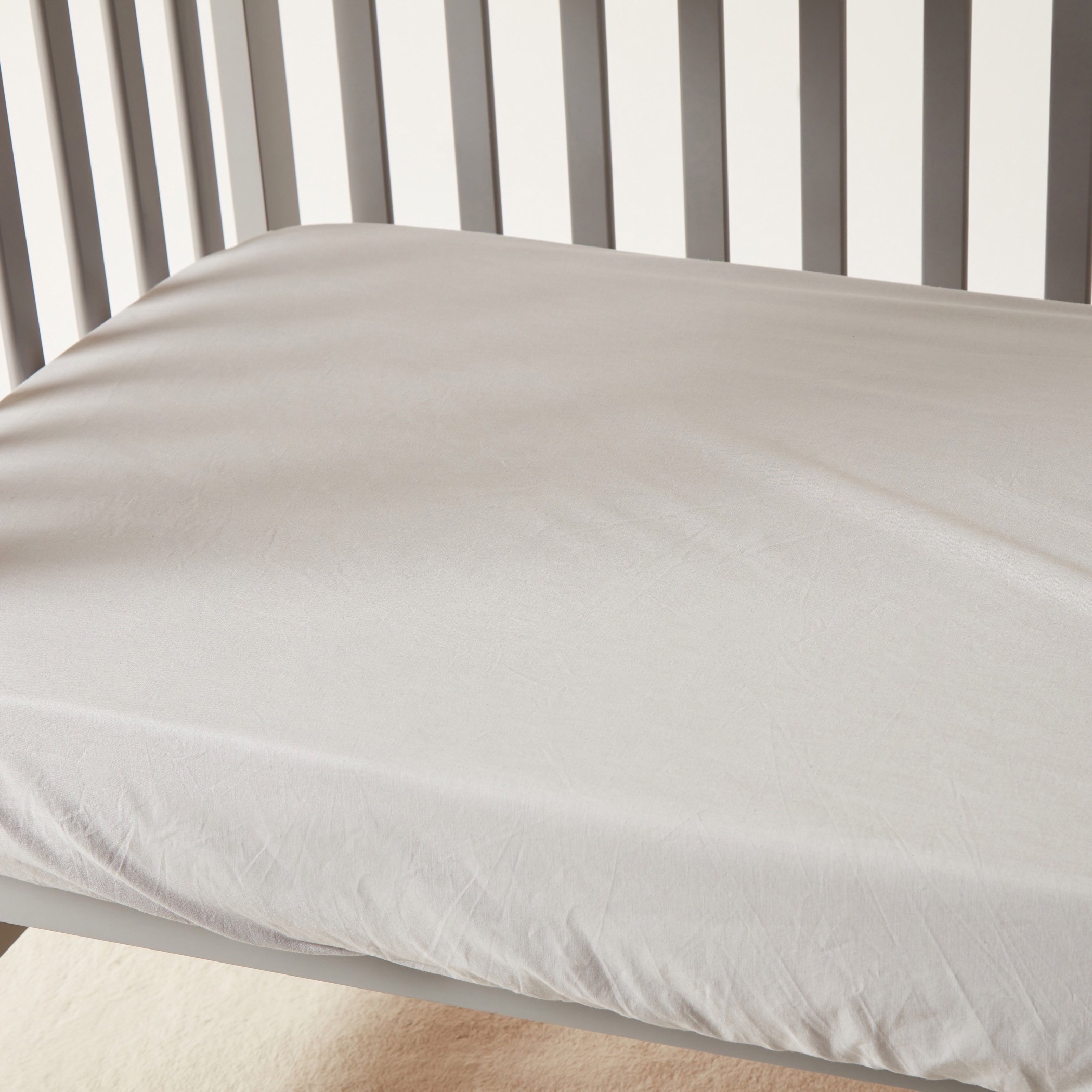 طقم شرشف مهد مطاطي من قطعتين من جونيورز - 130x70x20 سم-baby-nursery-babybedding-image-5