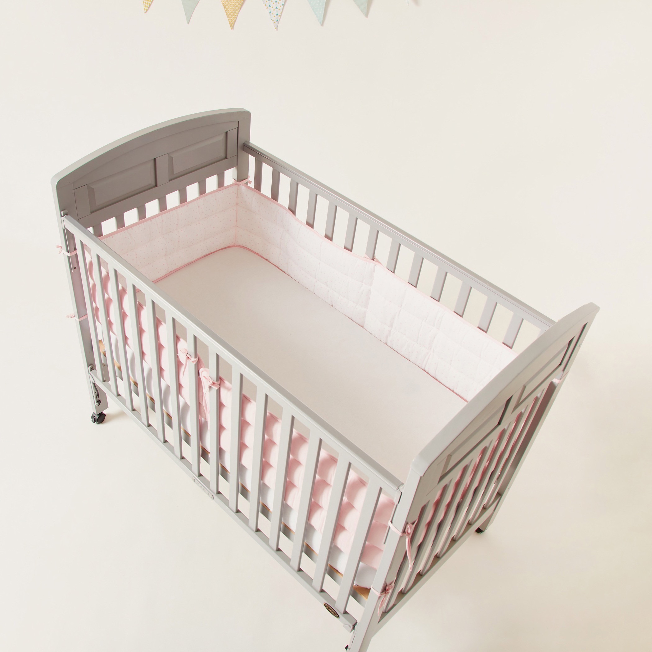 Juniors Star Print Cot Bumper - 390x30 cms-baby-nursery-babybedding-image-4