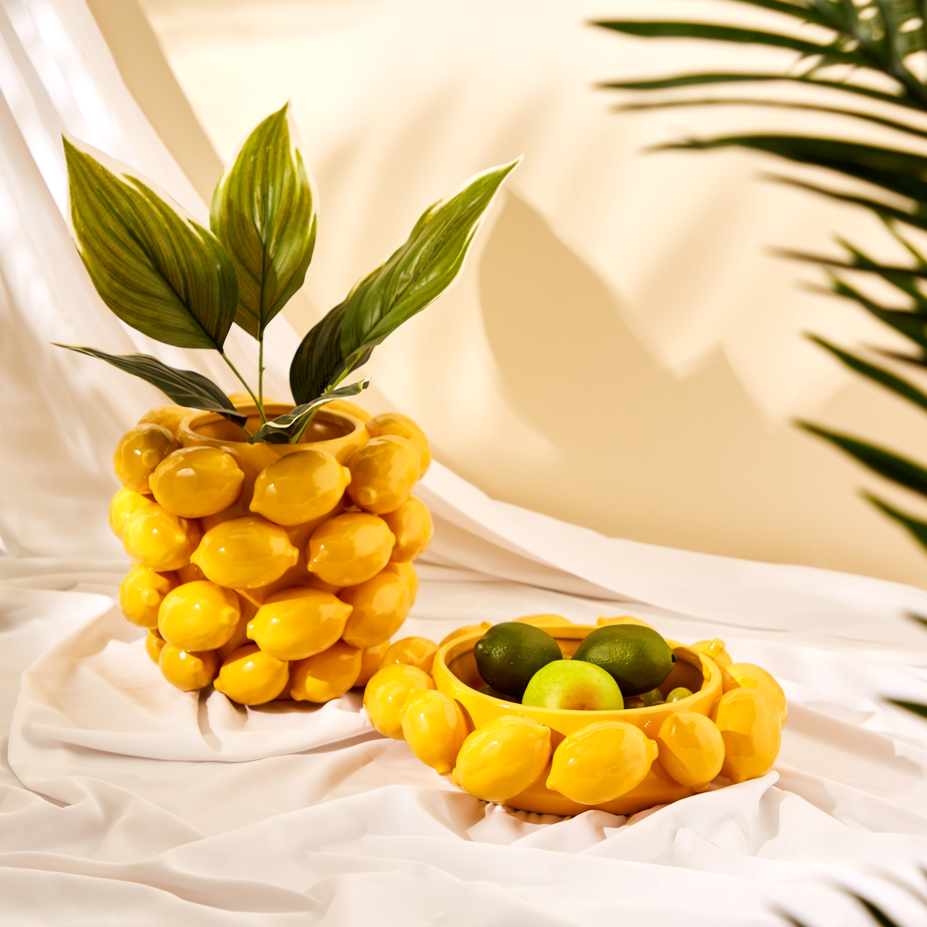 Sicilian Embellished Planter - 21 cms-household-decor-decorativeobjectsandsculptures-image-5