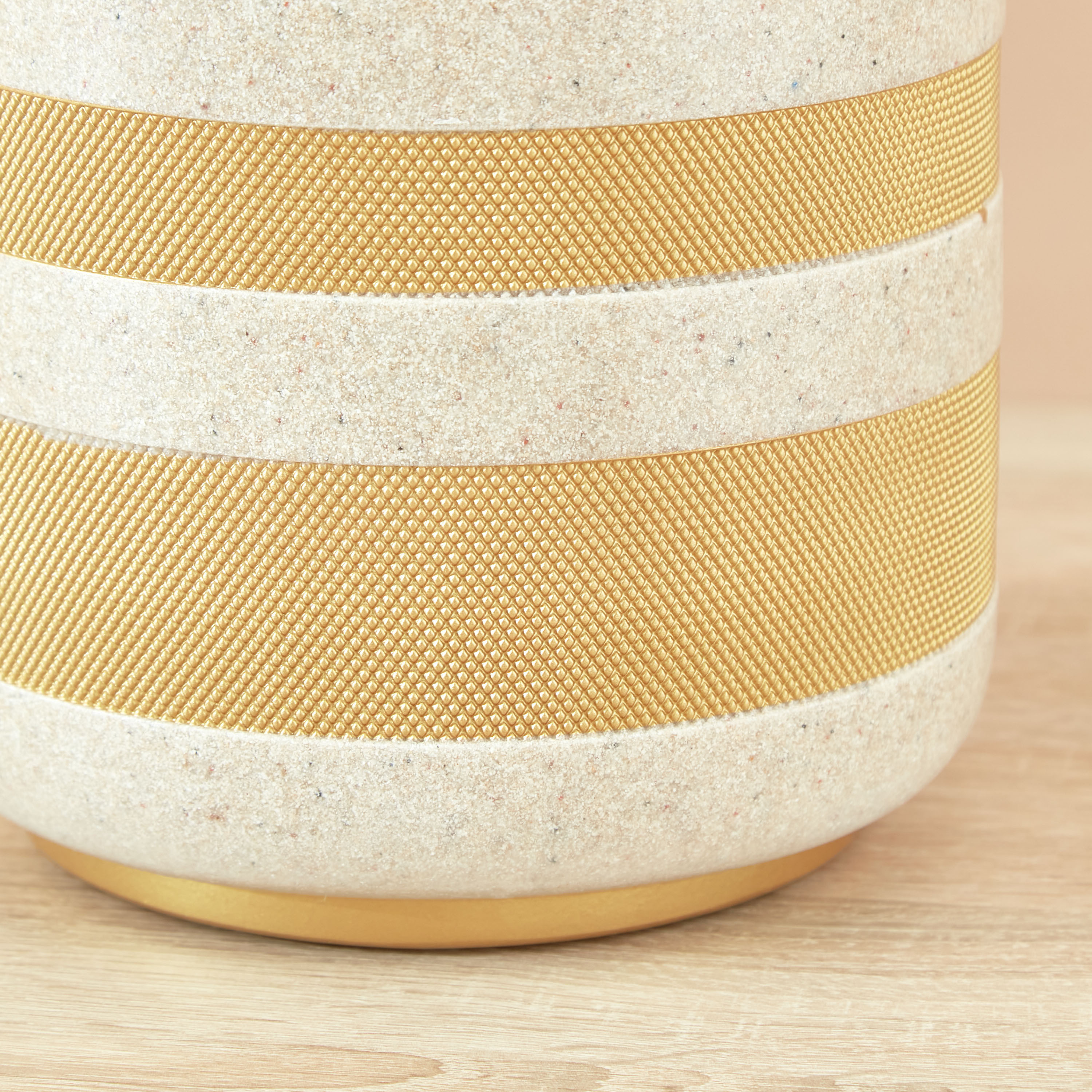Streaks Embellished Waste Bin - 21x26 cms-household-bathandlaundry-wastebinsandaccessories-image-3