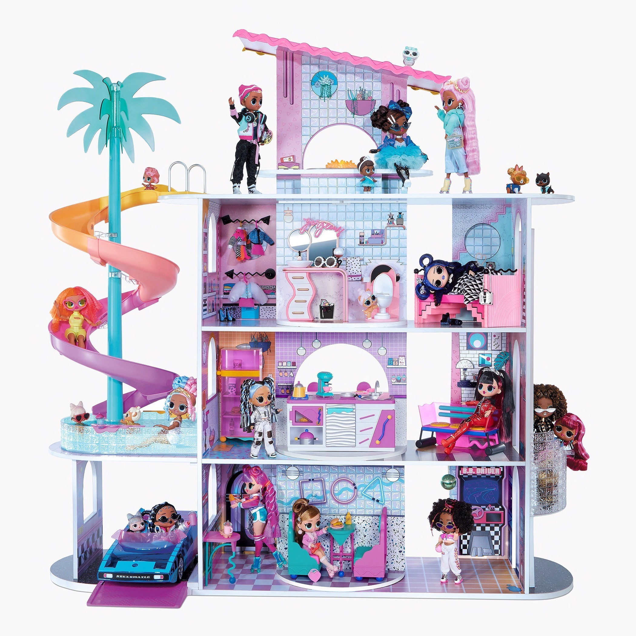 L.O.L. Surprise! OMG Doll House Playset-toys-dollsandplaysets-dollplaysets-image-1