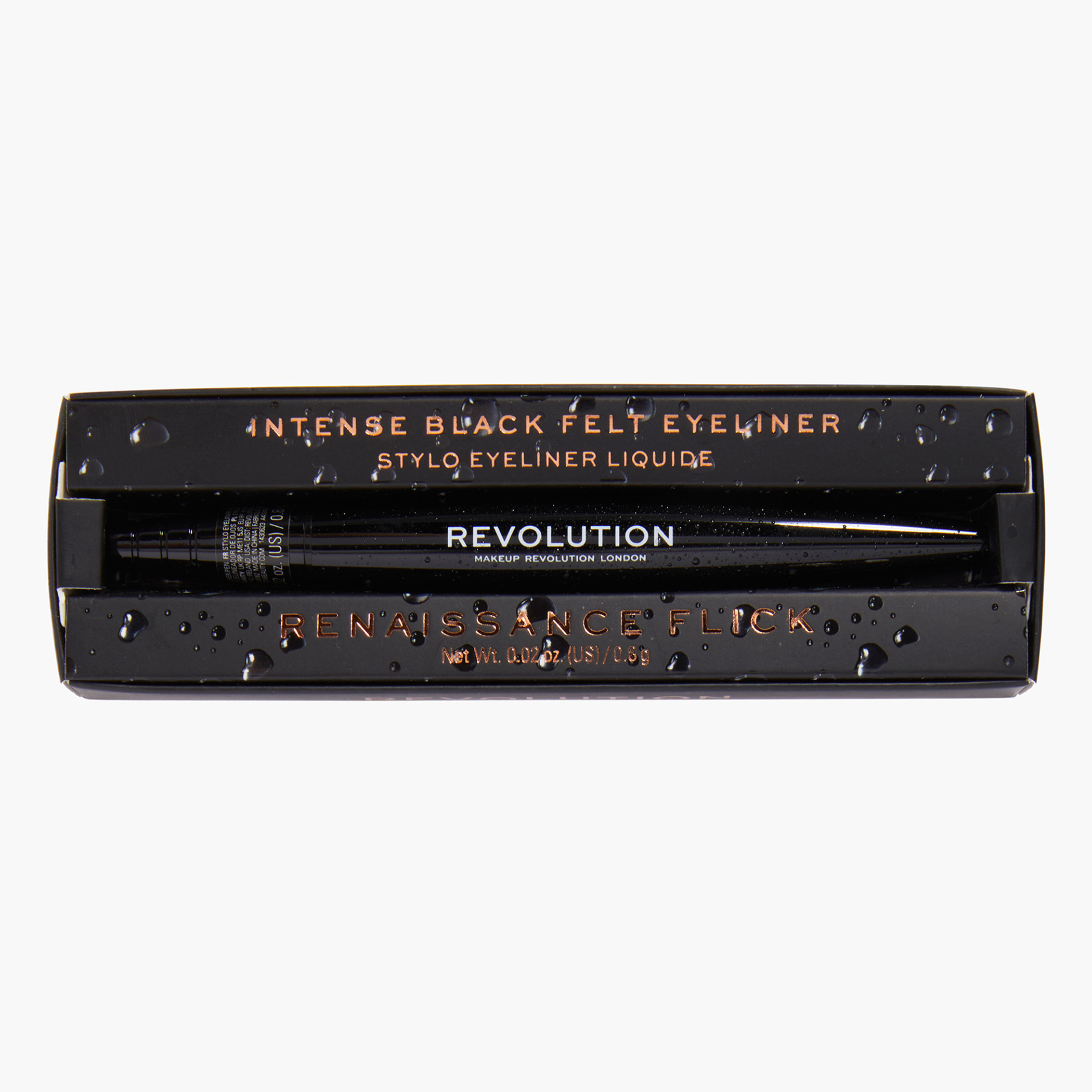 Makeup Revolution Intense Black Felt Eyeliner - 0.6 gms-beautyandpersonalcare-makeup-eyes-eyeliners-image-3