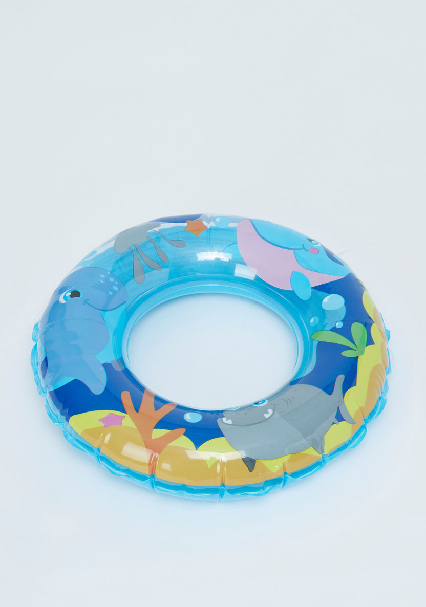 Bestway Sea Printed Swimming Ring - 51 cms-Beach and Water Fun-image-0