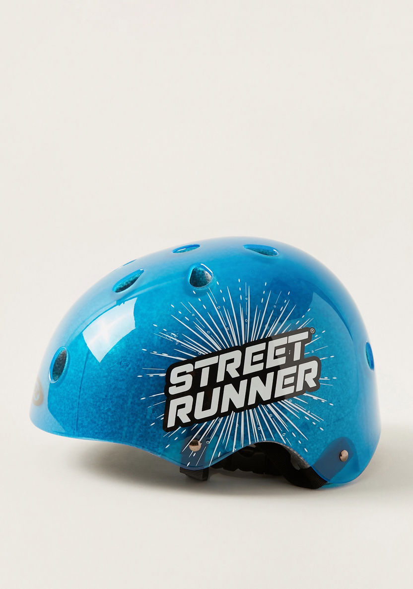 Street Runner Printed Multipurpose Helmet-Outdoor Activity-image-0