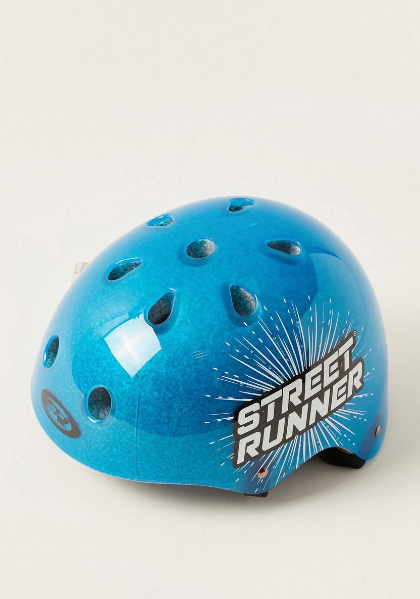 Street Runner Printed Multipurpose Helmet-Outdoor Activity-image-1