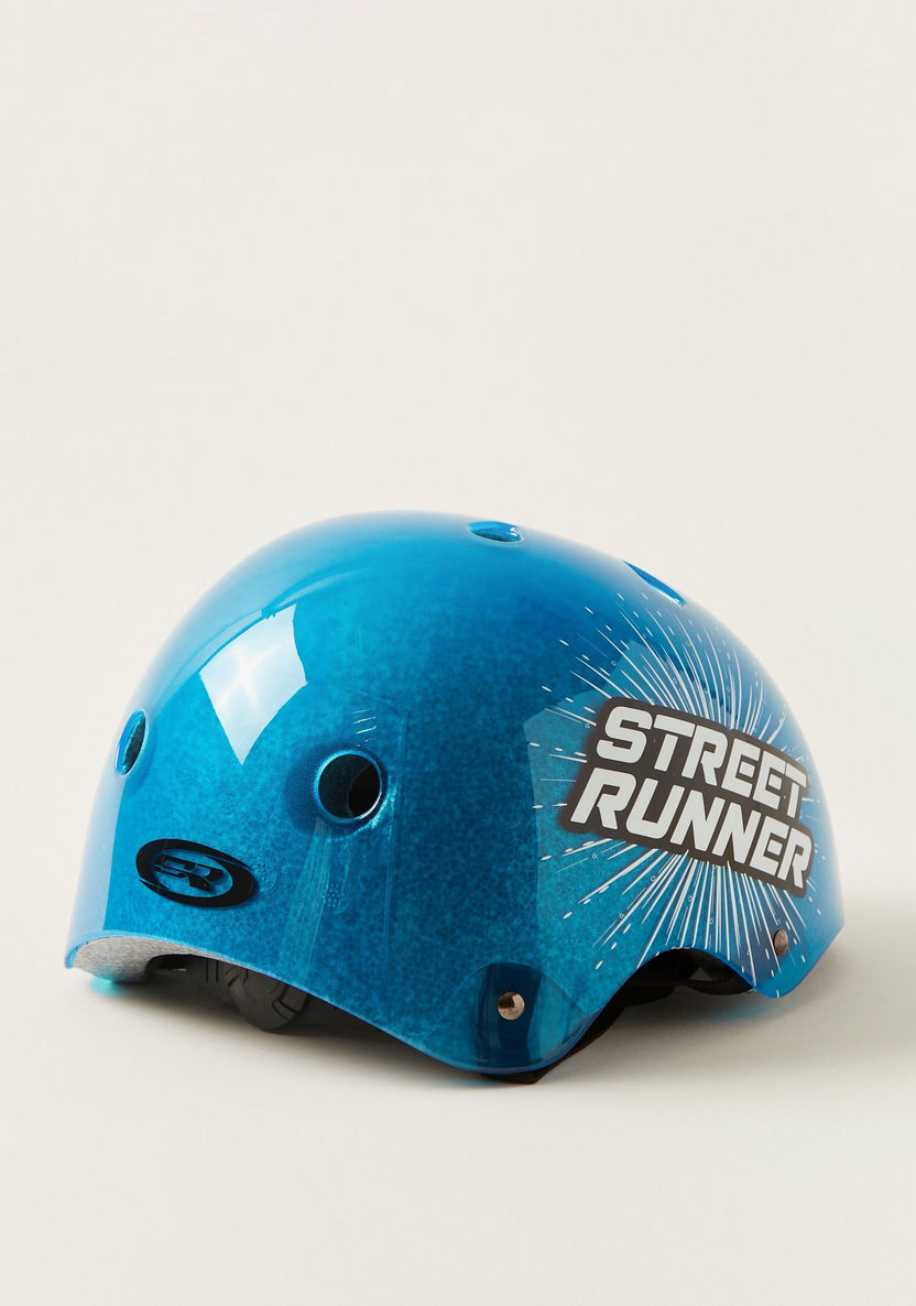 Street Runner Printed Multipurpose Helmet-Outdoor Activity-image-2