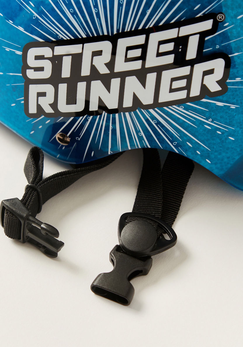 Street Runner Printed Multipurpose Helmet-Outdoor Activity-image-3