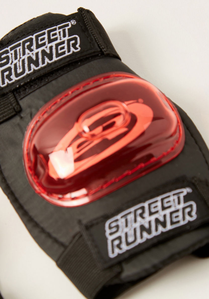 Street Runner 4-Piece Knee and Elbow Protective Pad Set-Outdoor Activity-image-2