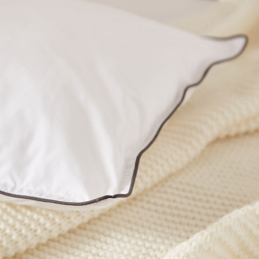 Junior Solid Rectangular Pillow - 54x36 cms-Baby Bedding-image-2