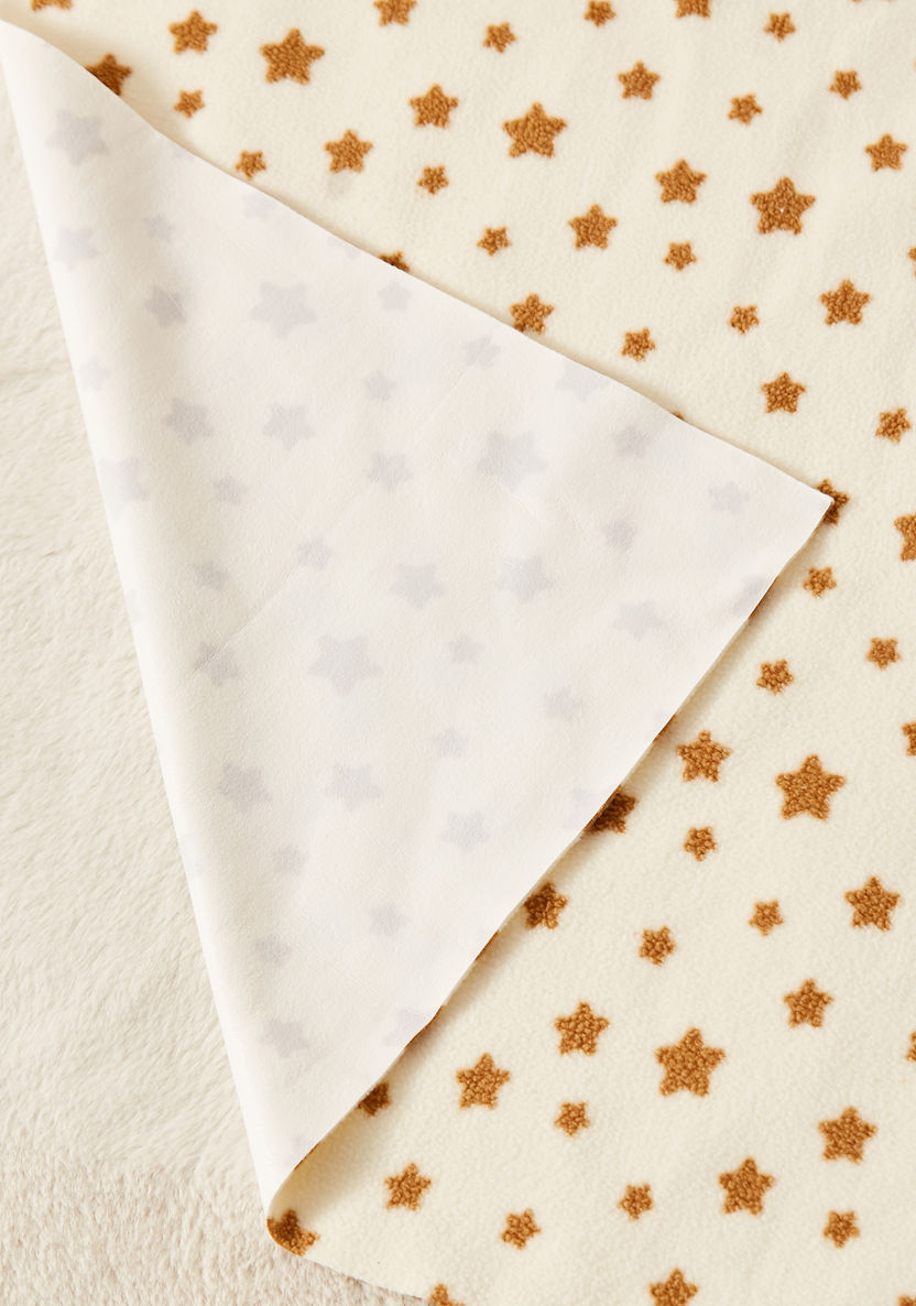 Juniors Star Print Changing Mat - 100x70 cms-Changing Mats and Covers-image-2