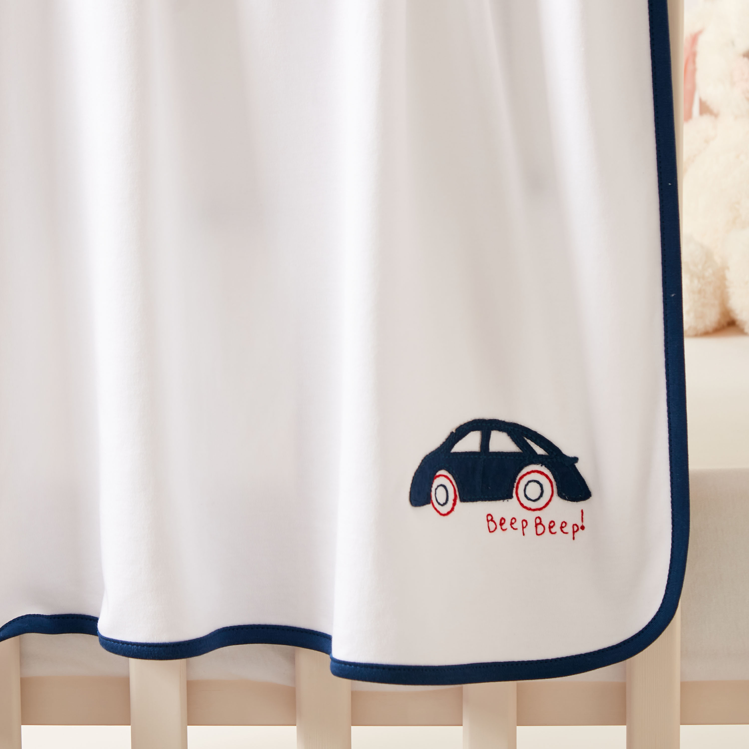 Juniors Printed Receiving Blanket - 80x80 cms-baby-nursery-blanketsandswaddles-blanketsandquilts-image-2