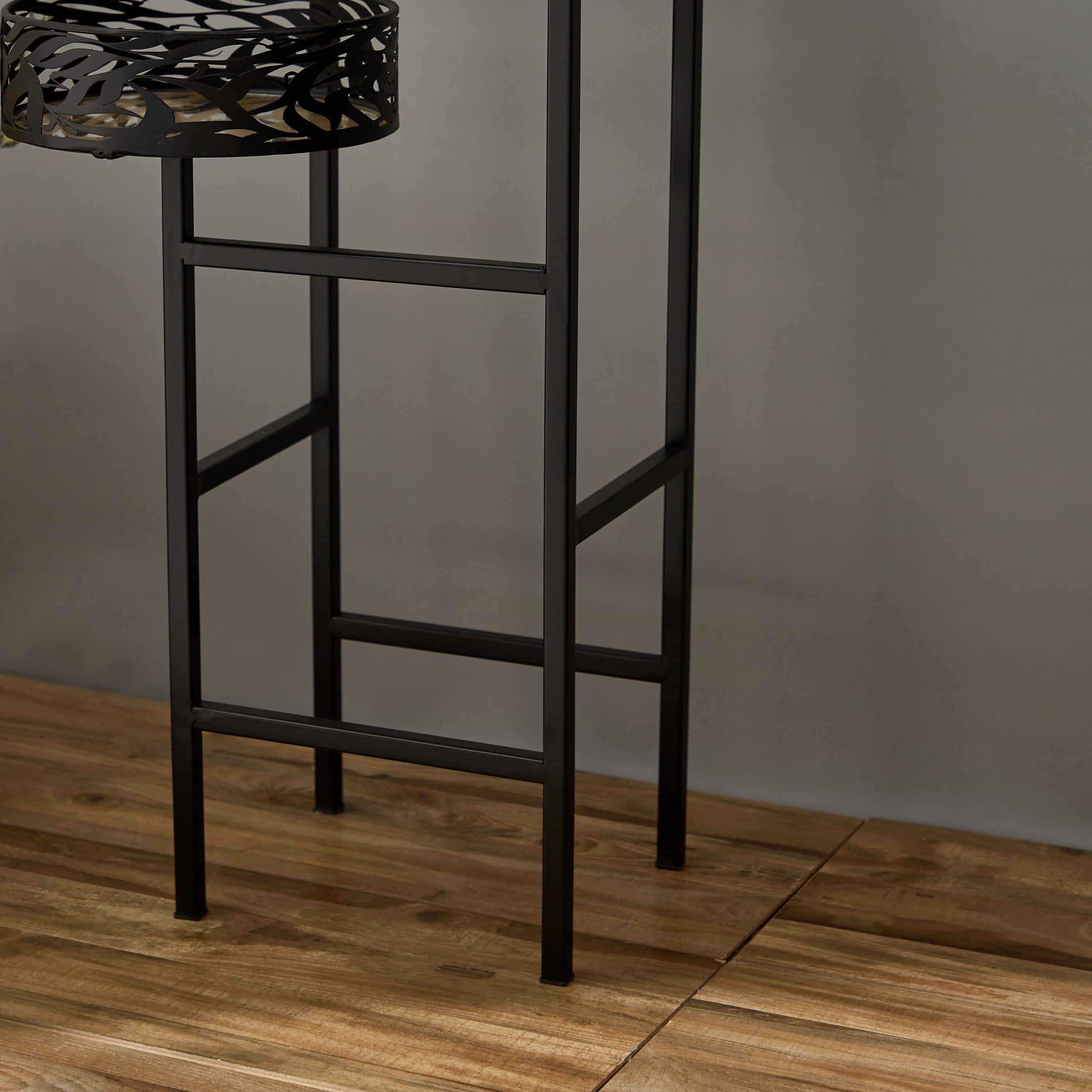 Printed 3-Tier Accent Table - 38x29x65 cms-furniture-livingroom-sideandendtables-image-4