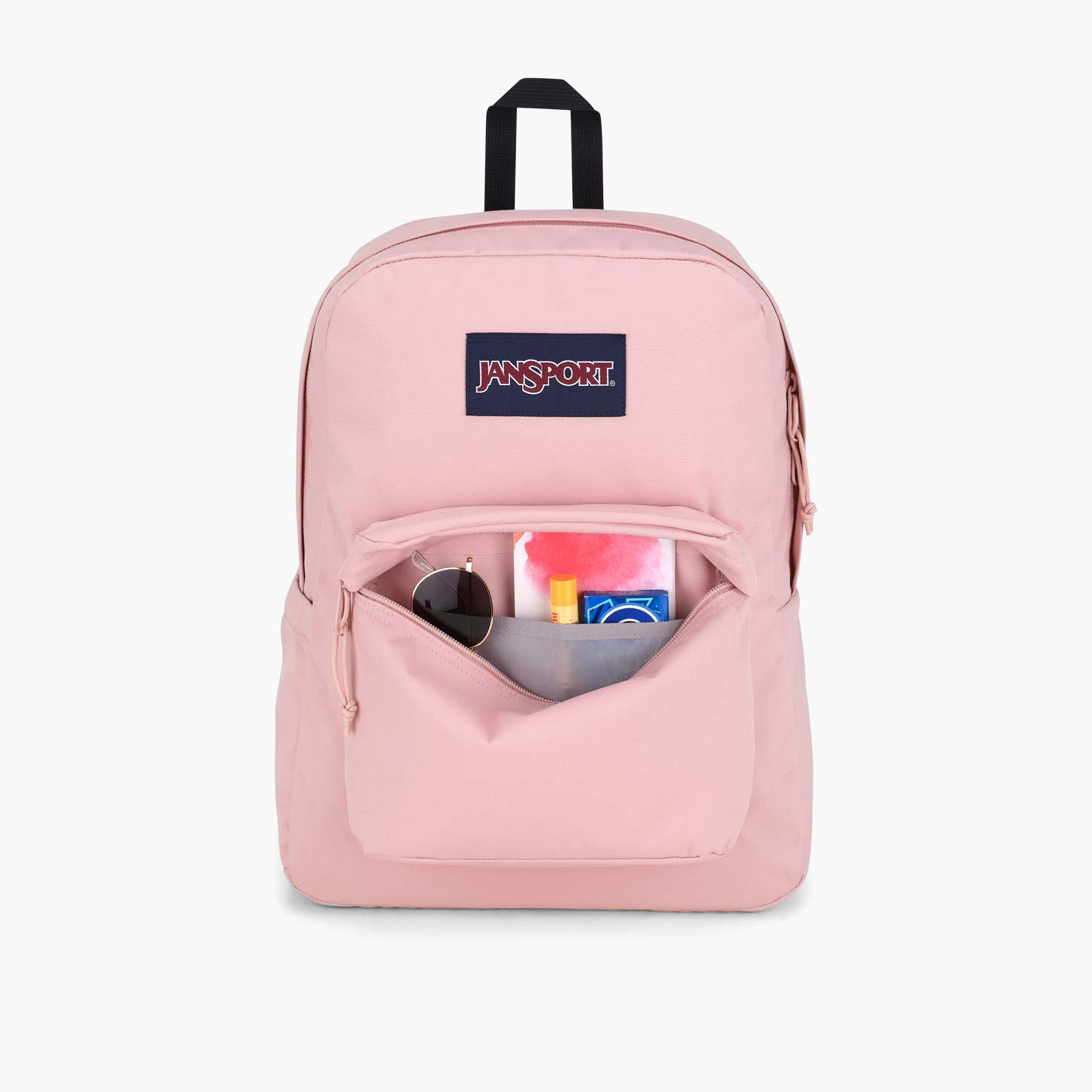 Jansport Solid Backpack with Adjustable Straps and Zip Closure - 60x40x46 cms-school-bagsandbackpacks-backpacks-image-4