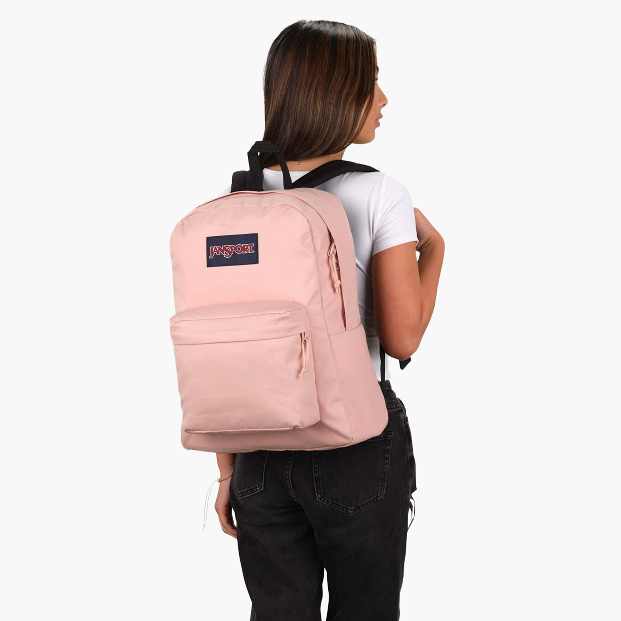 Jansport Solid Backpack with Adjustable Straps and Zip Closure - 60x40x46 cms-school-bagsandbackpacks-backpacks-image-7