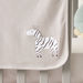 Juniors Zebra Embroidered Thermal Blanket - 102x76 cms-Blankets and Throws-thumbnail-1