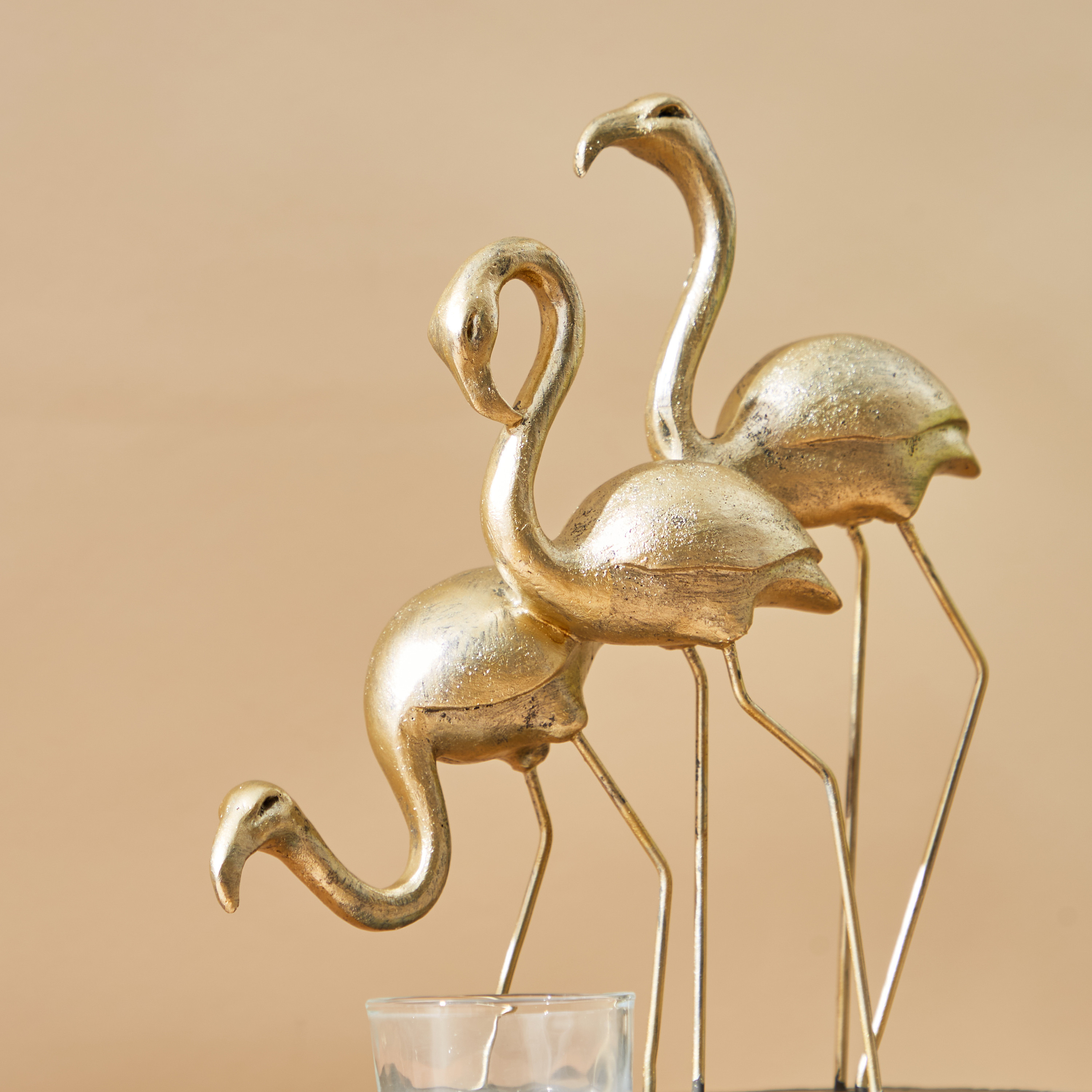 حامل شموع صغيرة بتصميم فلامينجو - 19 سم-household-decor-candleholdersandlanterns-image-3