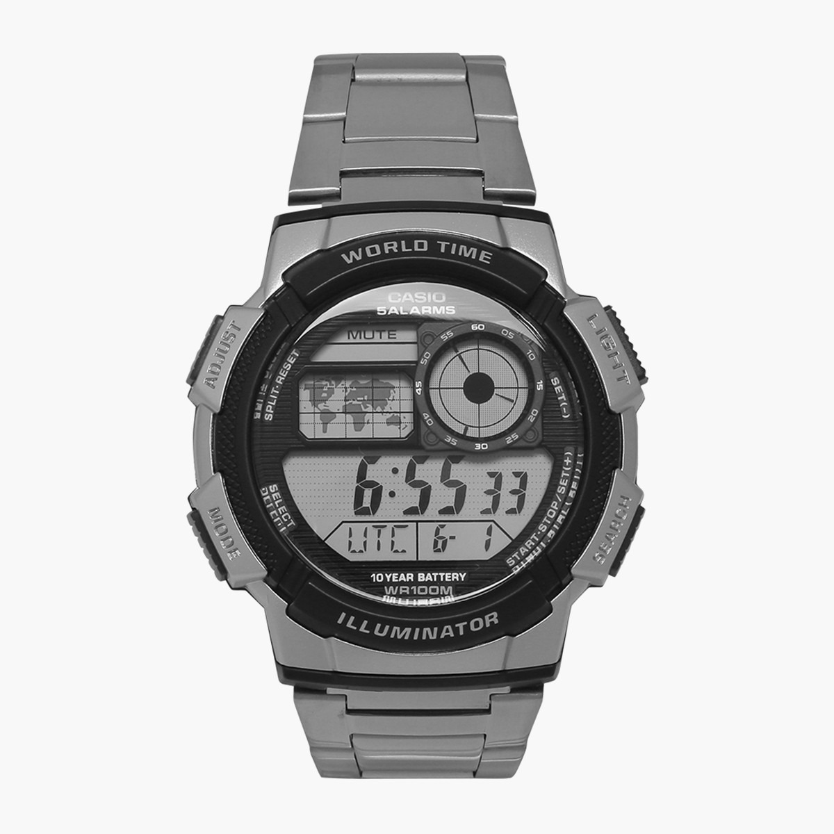 AE-1000WD-1AVDF- راقب حزام ستانليس ستيل رقميّة بني ملك الرجال كاسيو-men-watchesandjewellery-watches-image-1
