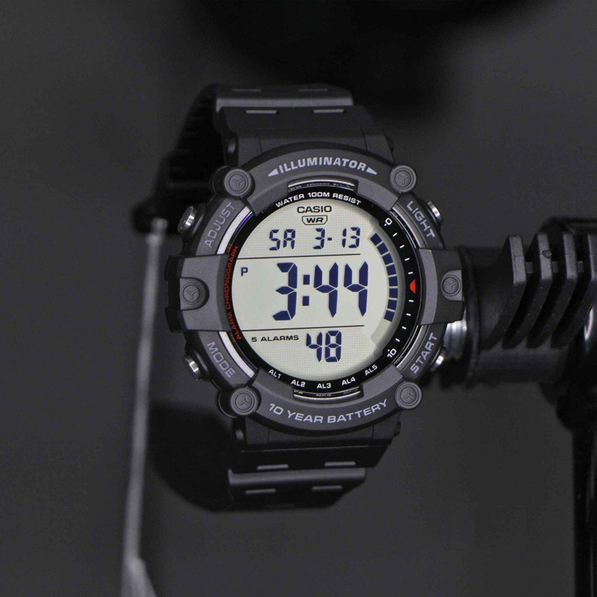 AE-1500WH-1AVDF- راقب حزام راتنج رقميّة أسود ملك الرجال كاسيو-men-watchesandjewellery-watches-image-2