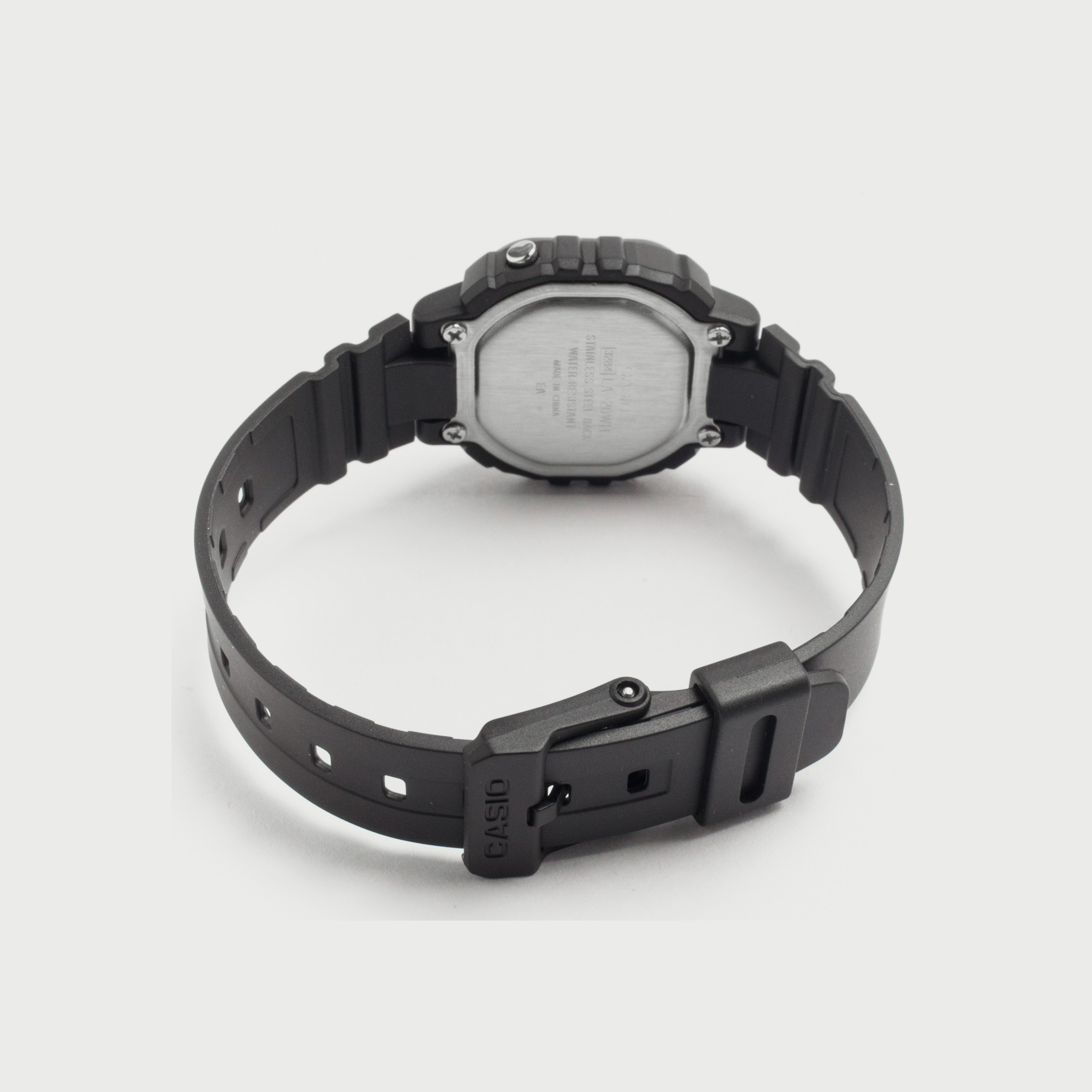 LA-20WH-4ADF- راقب حزام لدائن رقميّة أسود للنساء كاسيو-women-watchesandjewellery-watches-image-3