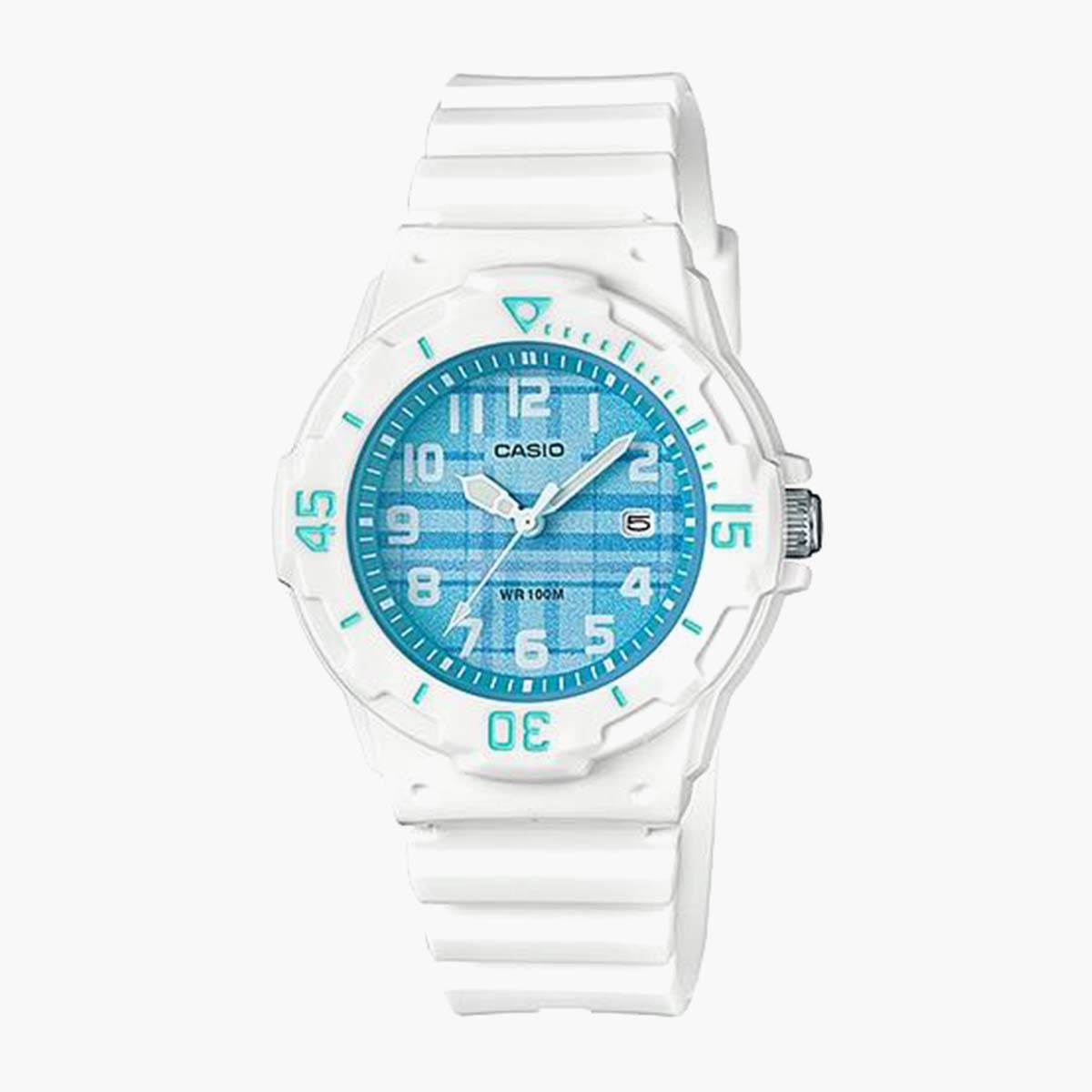 LRW-200H-2CVDF- راقب حزام راتنج تناظرية أبيض للنساء كاسيو-women-watchesandjewellery-watches-image-1