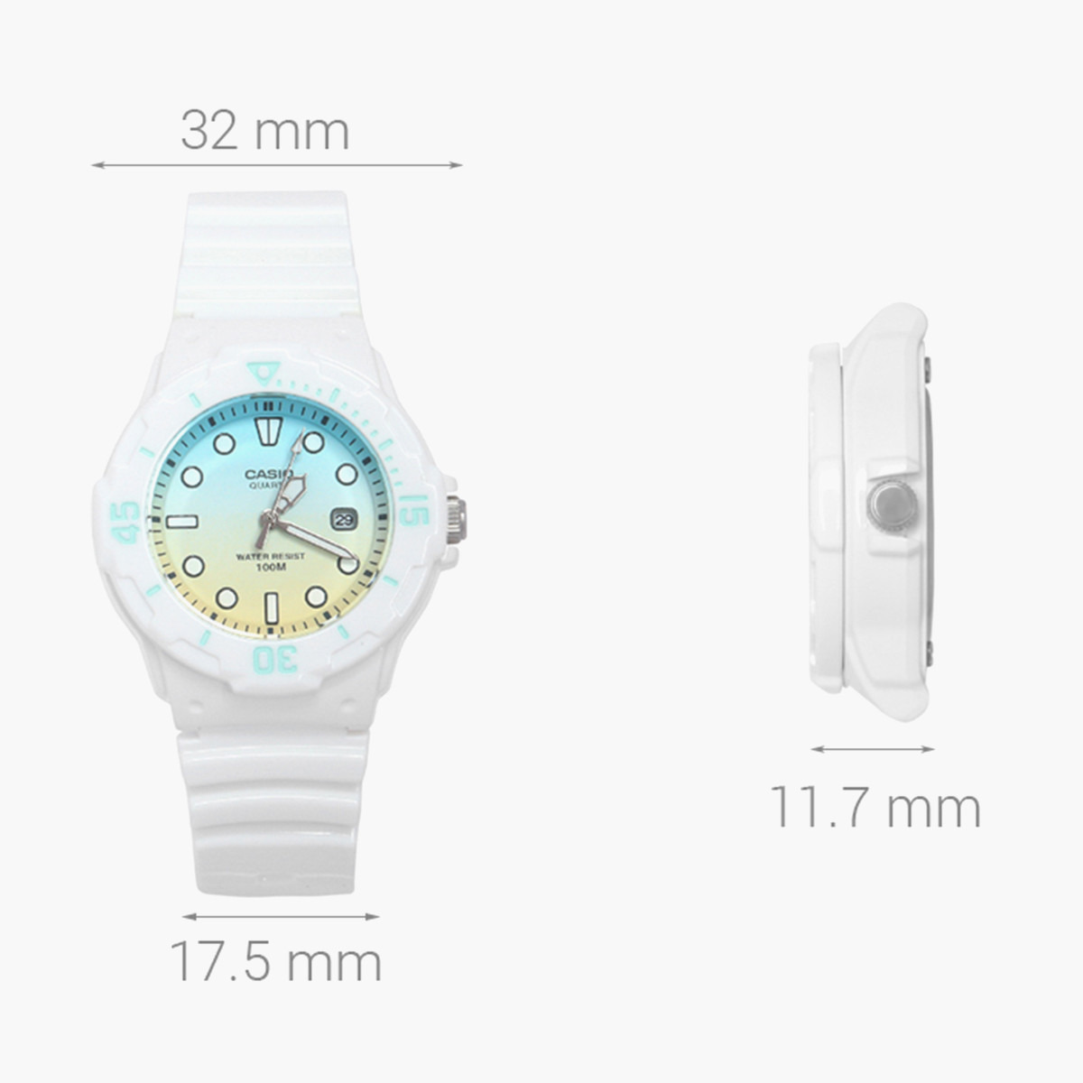 Casio Women's White Analog Plastic Strap Watch -LRW-200H-2E2VDR-women-watchesandjewellery-watches-image-3