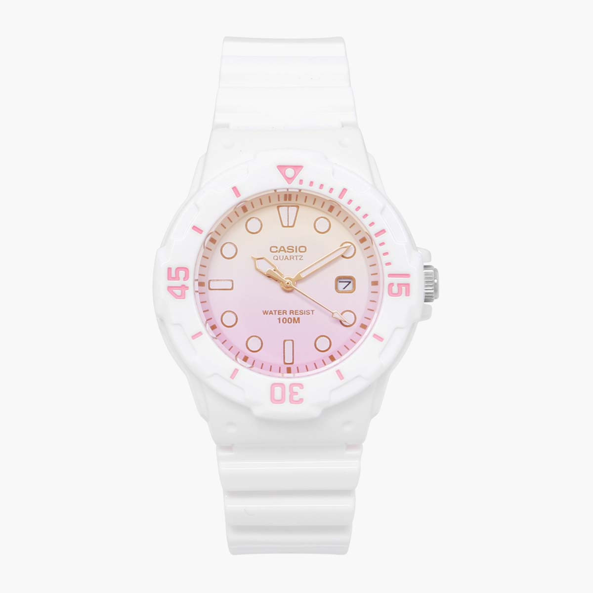Casio Women's White Analog Plastic Strap Watch -LRW-200H-4E2VDR-women-watchesandjewellery-watches-image-1