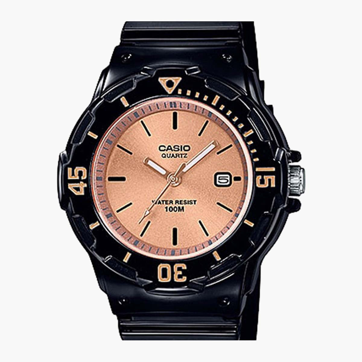 Casio Women's Black Analog Stainless Steel Strap Watch -LRW-200H-9E2VDF-women-watchesandjewellery-watches-image-2