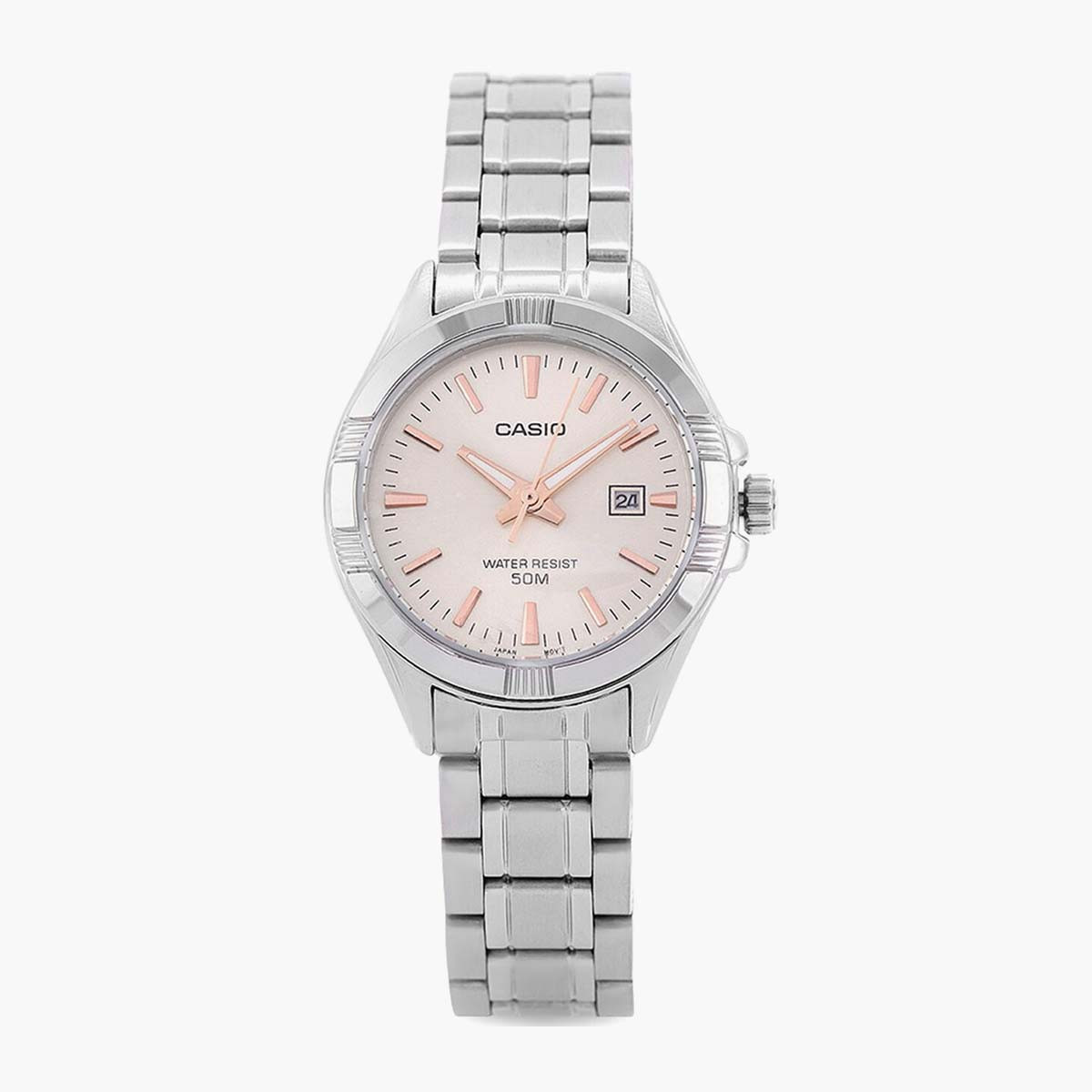Casio Women's Silver Analog Resin Strap Watch -LTP-1308D-4AVDF-men-watchesandjewellery-watches-image-1