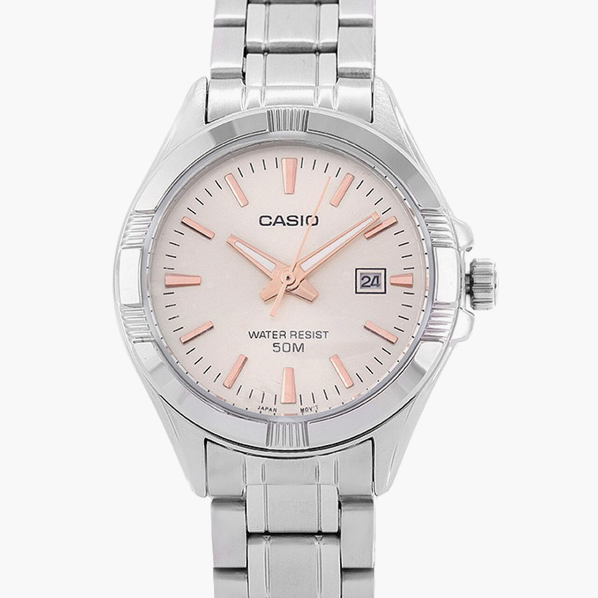 Casio Women's Silver Analog Resin Strap Watch -LTP-1308D-4AVDF-men-watchesandjewellery-watches-image-2
