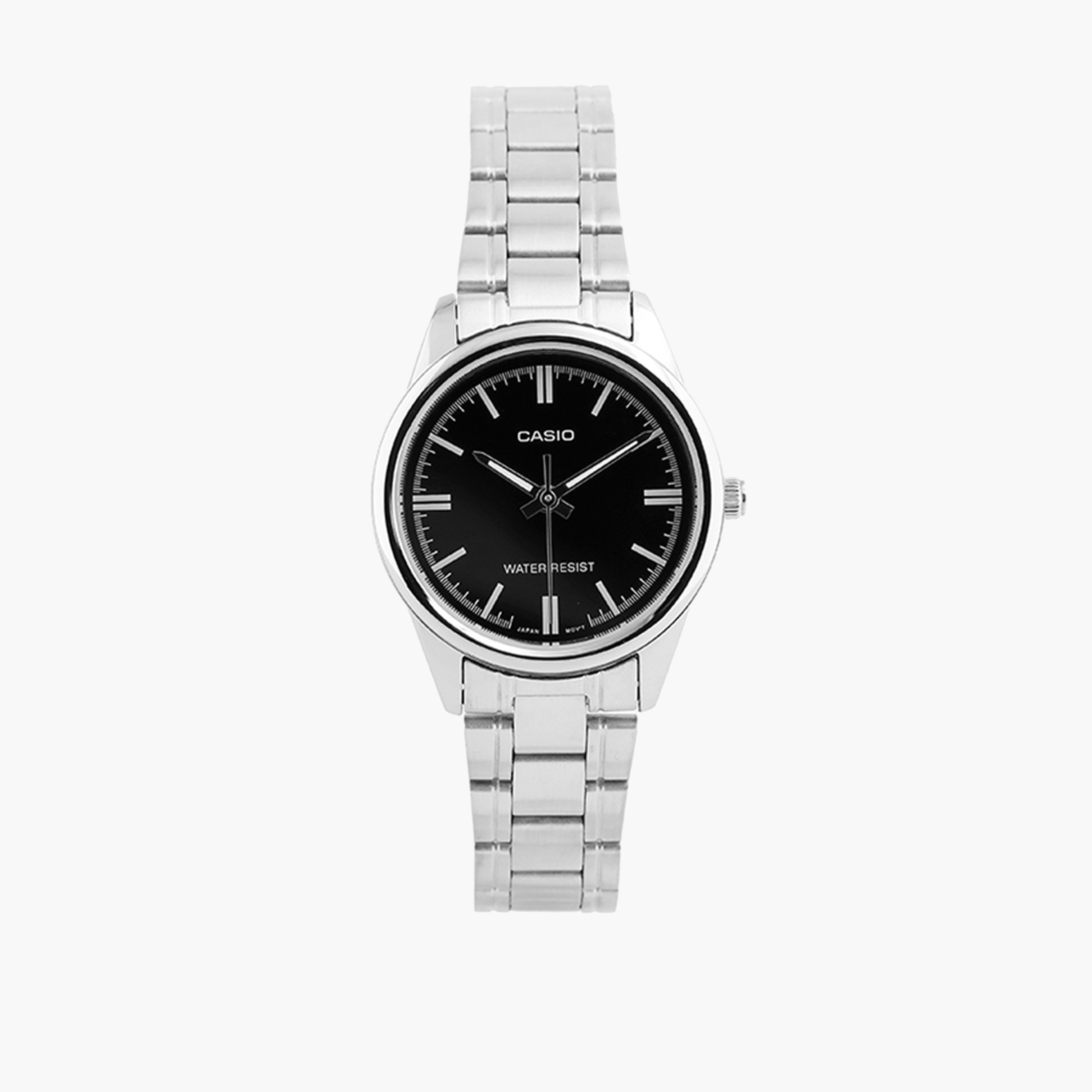 Casio Women's Silver Analog Aluminum Alloy Strap Watch -LTP-V005D-1AUDF-women-watchesandjewellery-watches-image-1