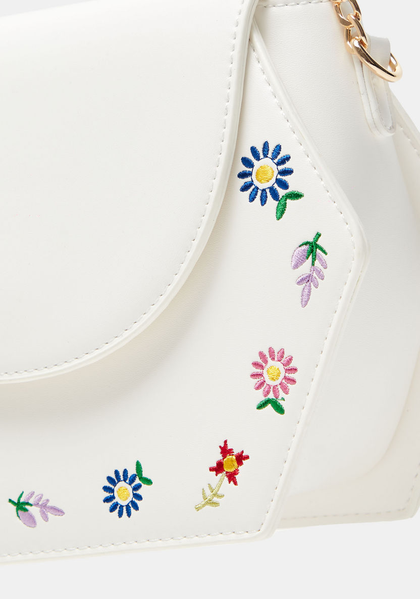Missy Floral Embroidered Crossbody Bag with Chain Strap-Women%27s Handbags-image-3