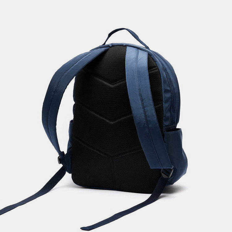 Lee Cooper Solid Backpack with Adjustable Straps
