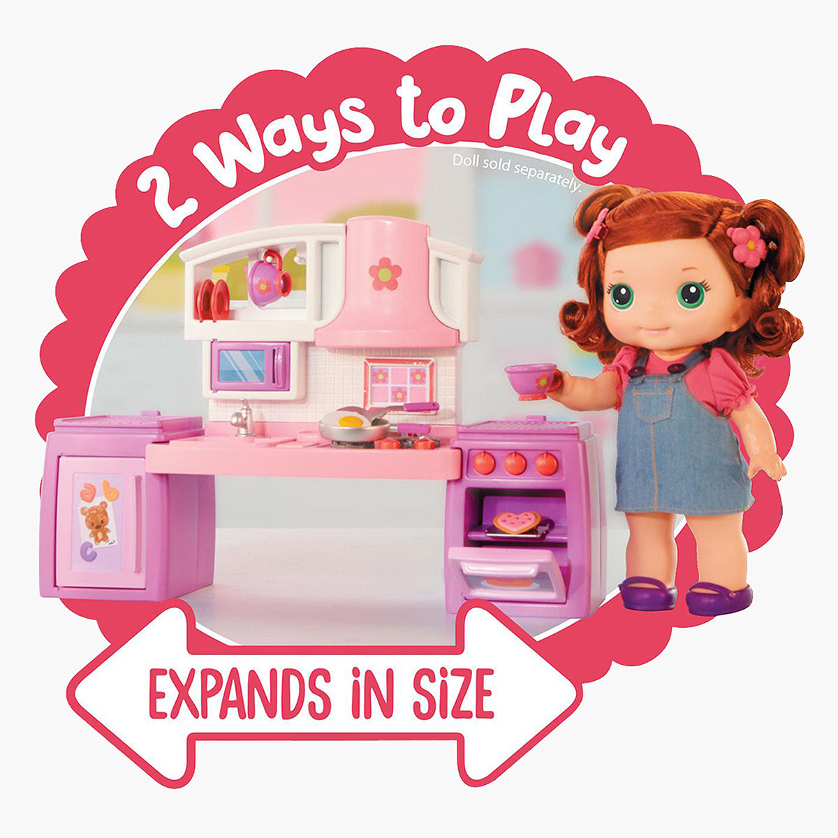 مجموعة مطبخ ليلي للطهي والخبز من ليتل تايكس-toys-dollsandplaysets-dollhouses-image-3