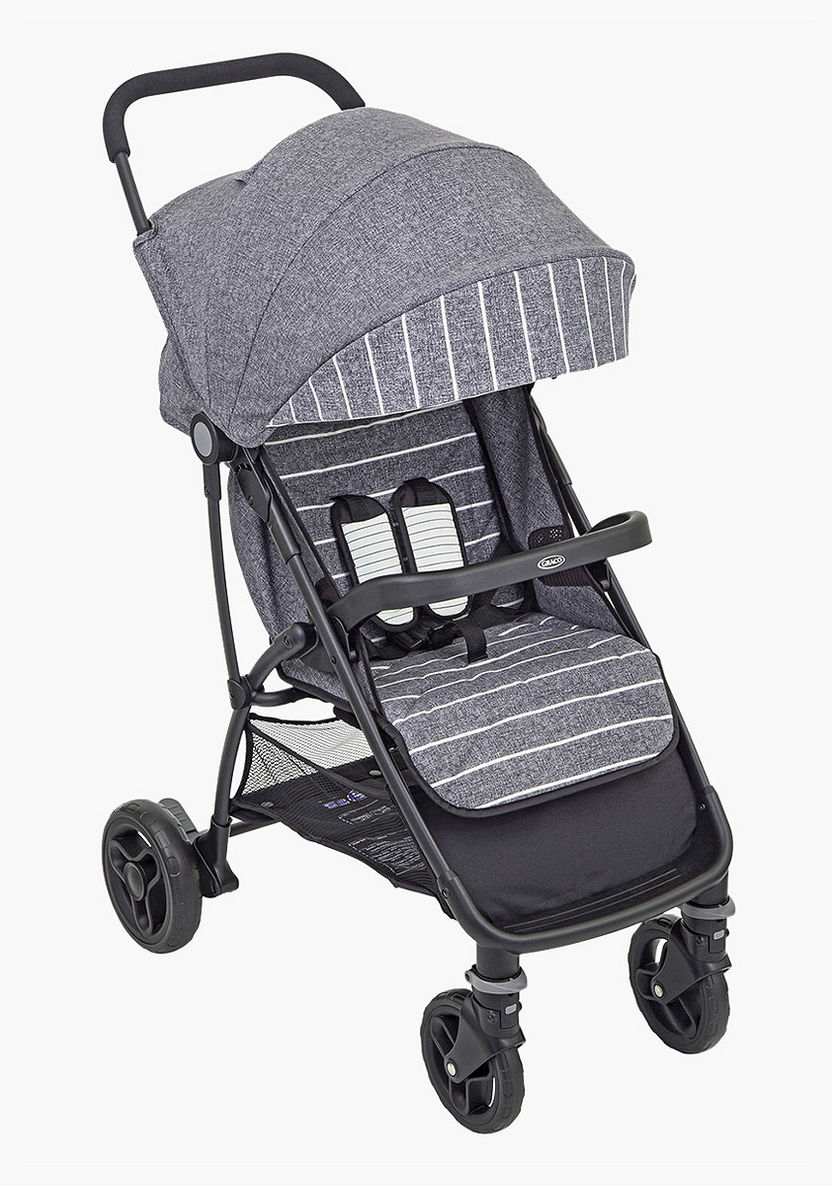 Graco Breaze Grey Lite Stroller with Sun Canopy (Upto 3 years)-Strollers-image-0