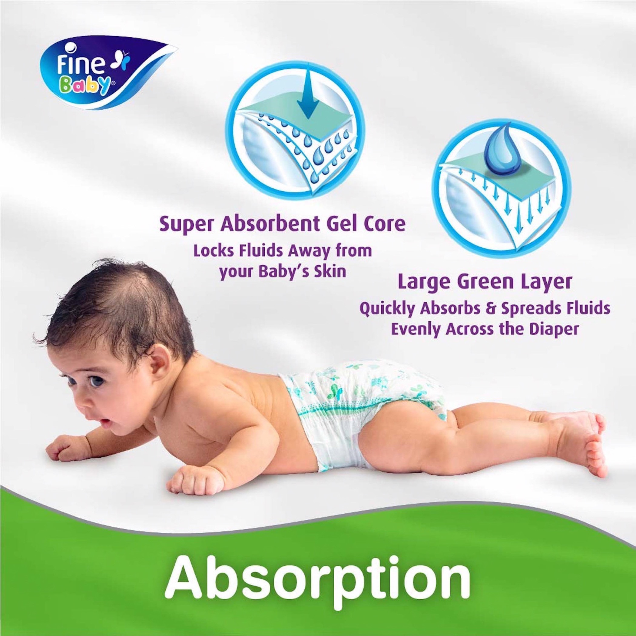 Fine Baby Diaper Junior Size 6, 66-Diaper Mega Pack - 16+ kgs-baby-diapering-diapers-image-6