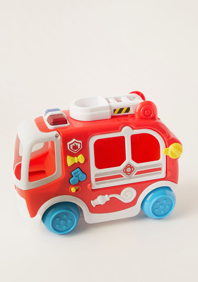 Juniors Musical Vehicles Fire Brigade Playset-Scooters and Vehicles-image-2