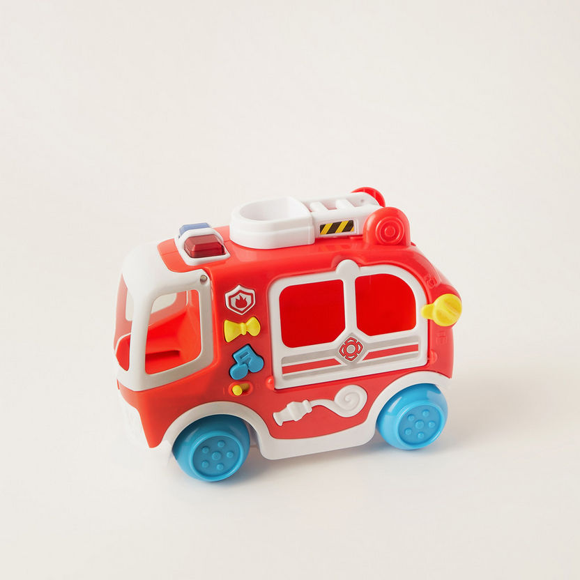 Juniors Musical Vehicles Fire Brigade Playset-Scooters and Vehicles-image-2