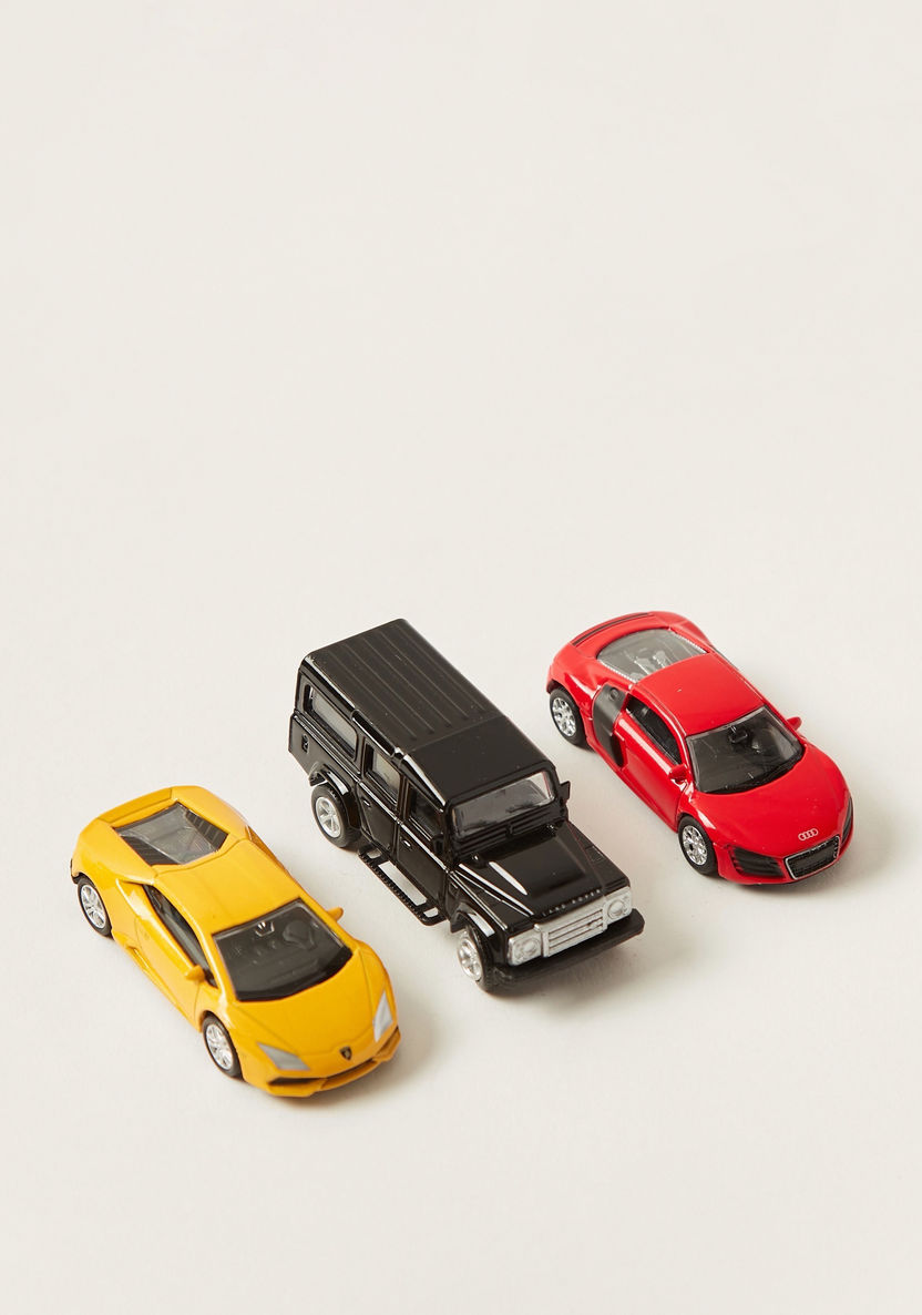 Juniors Die-Cast Toy Car - Set of 3-Scooters and Vehicles-image-0