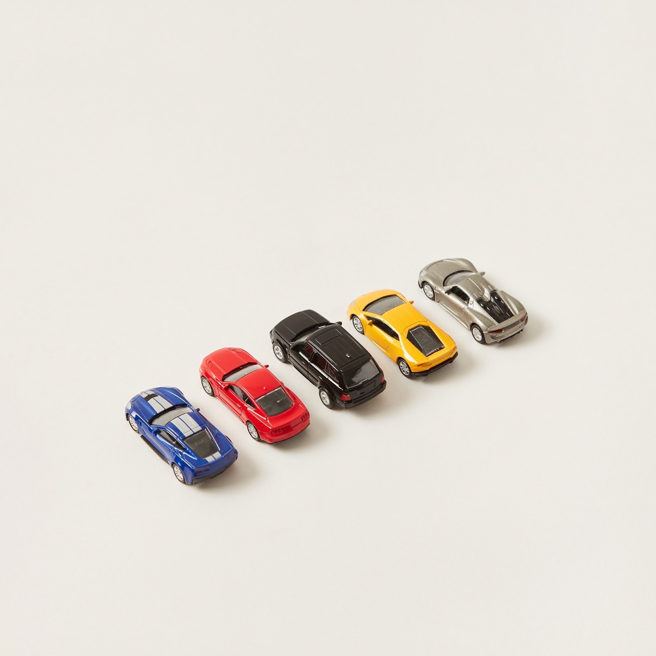 سيارة لعبة مصبوبة من جونيورز - مجموعة من 5 قطع-toys-playvehicles-cars-image-4