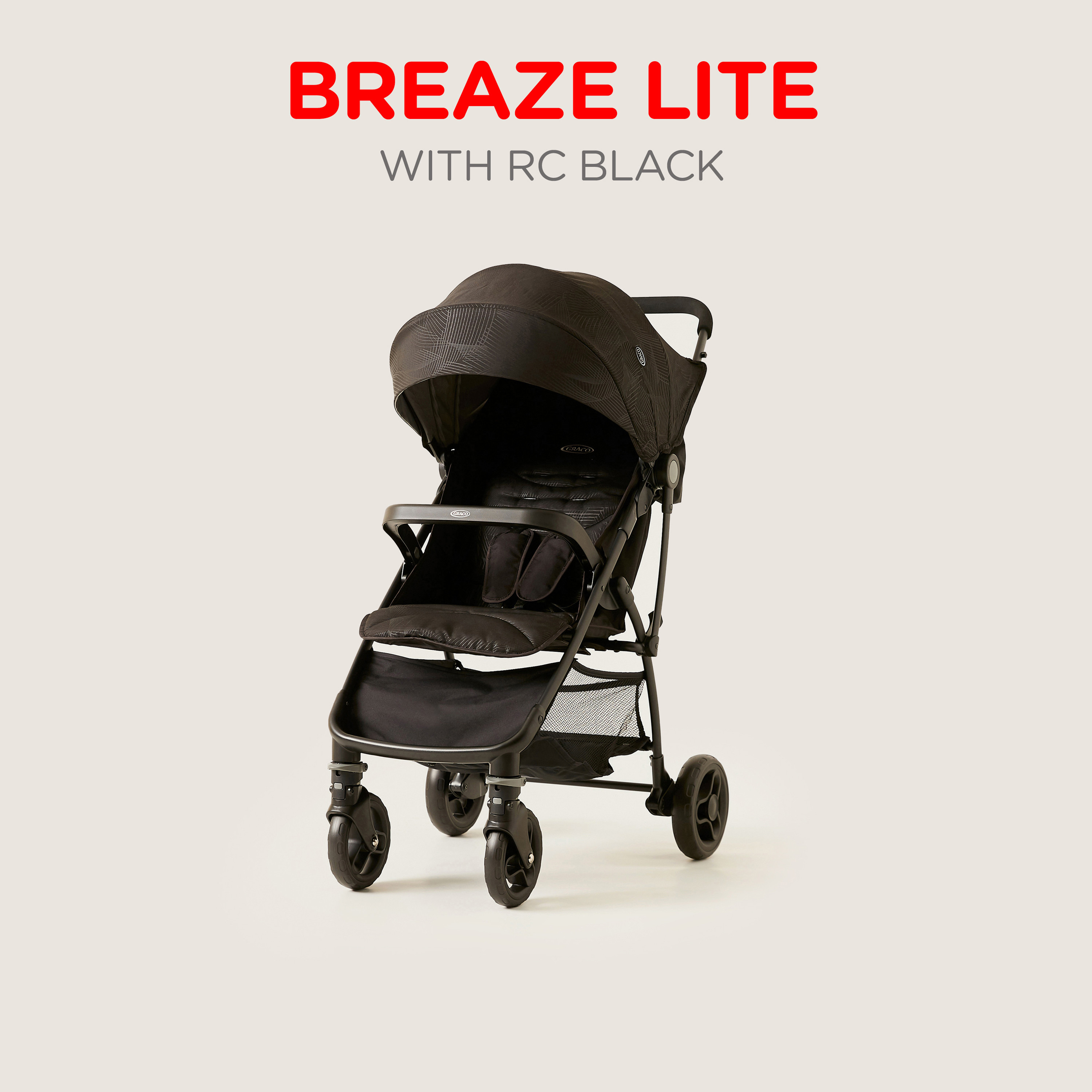Graco Breaze Lite Black Baby Stroller with Sun Canopy (Upto 3 years)-baby-gear-strollersandprams-strollers-image-3