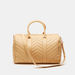 Celeste Textured Duffle Bag with Detachable Strap and Handles-Duffle Bags-thumbnailMobile-0
