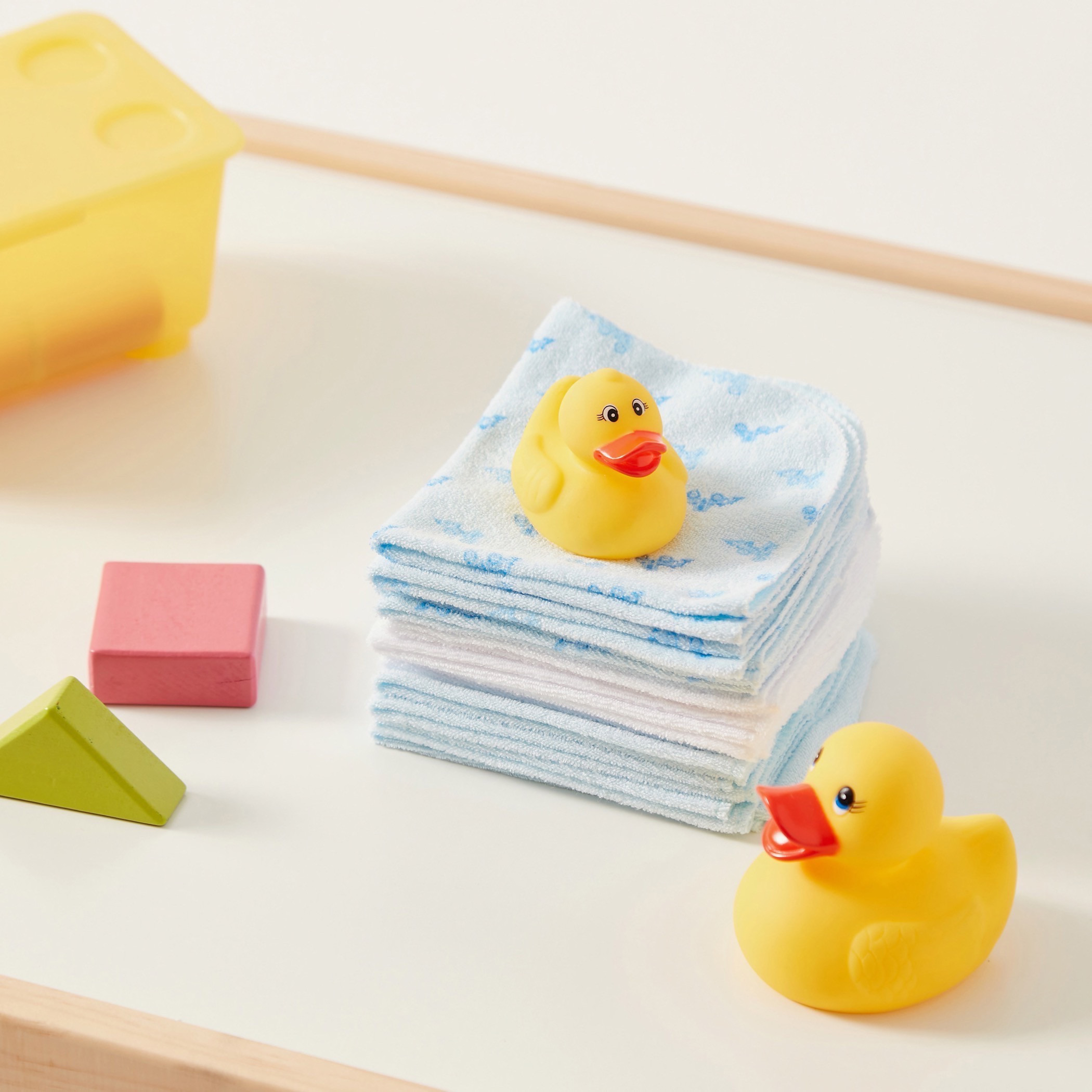 Juniors Assorted Wash cloth - Set of 12-baby-bathandcare-towels-image-1