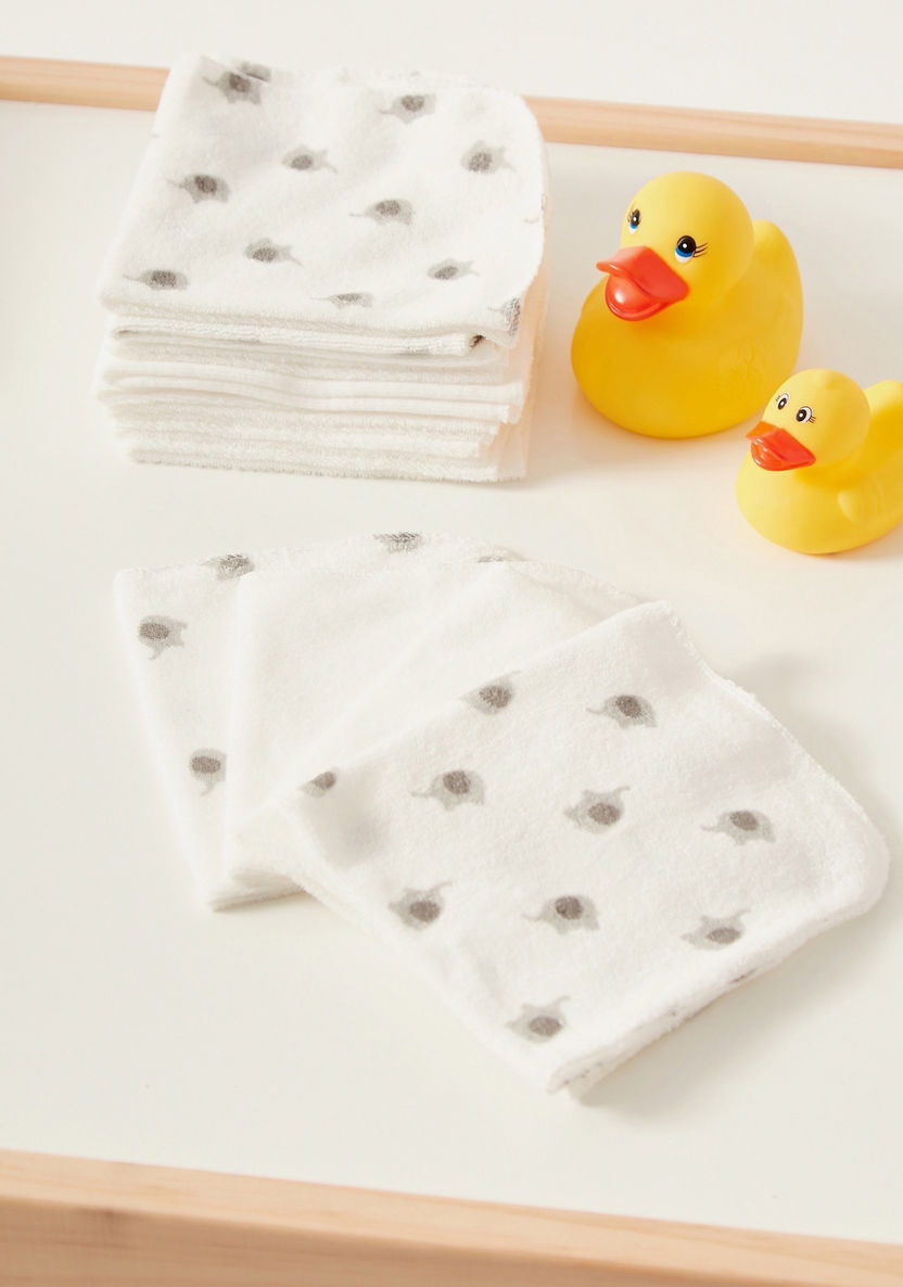Juniors Assorted Washcloth - Set of 12-Towels and Flannels-image-1
