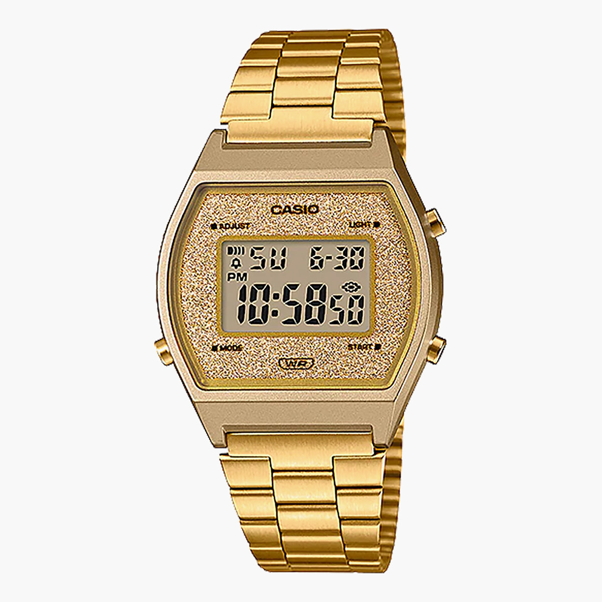 Casio Women's Gold Digital Stainless Steel Strap Watch -B640WGG-9DF-women-watchesandjewellery-watches-image-1