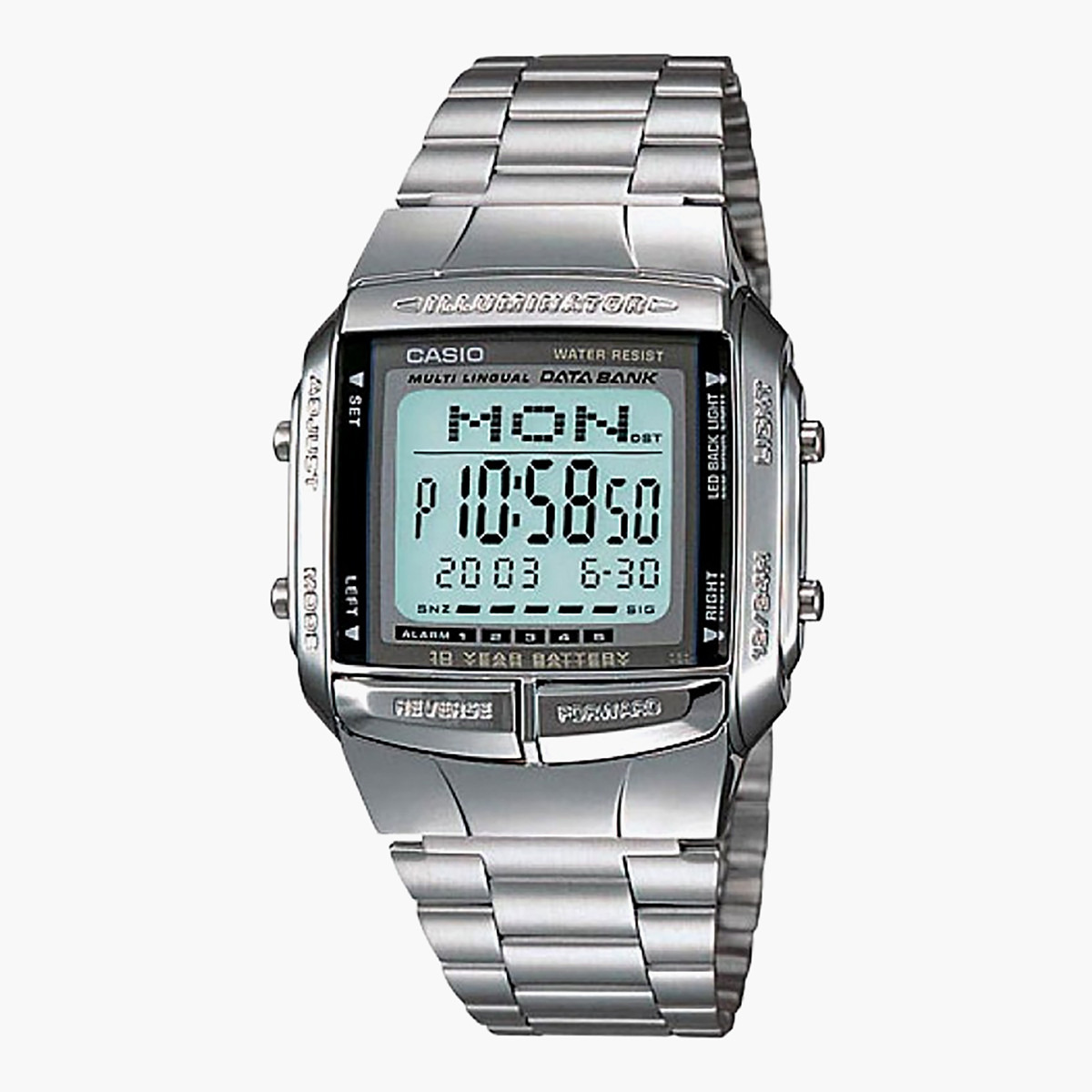 DB-360-1ADF- راقب حزام راتنج رقميّة بني ملك الرجال كاسيو-men-watchesandjewellery-watches-image-1