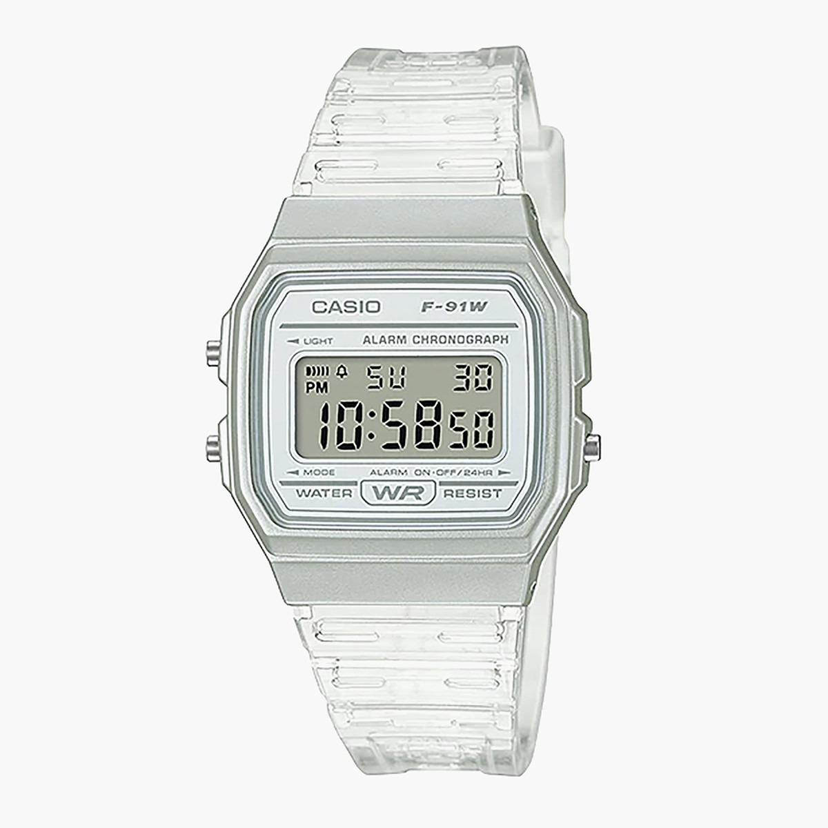 كاسيو ساعة للجنسين - رقمية بسوار راتنج - F-91WS-7DF-men-watchesandjewellery-watches-image-1