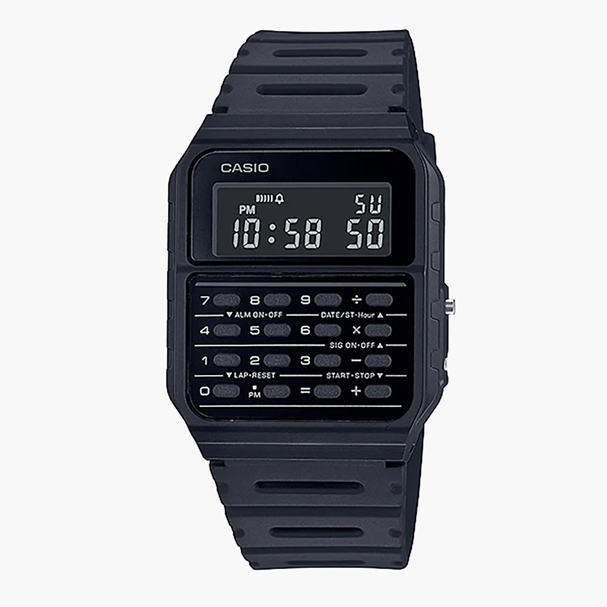 Casio Men Black Digital Resin Strap Watch - CA-53W-1Z-men-watchesandjewellery-watches-image-2