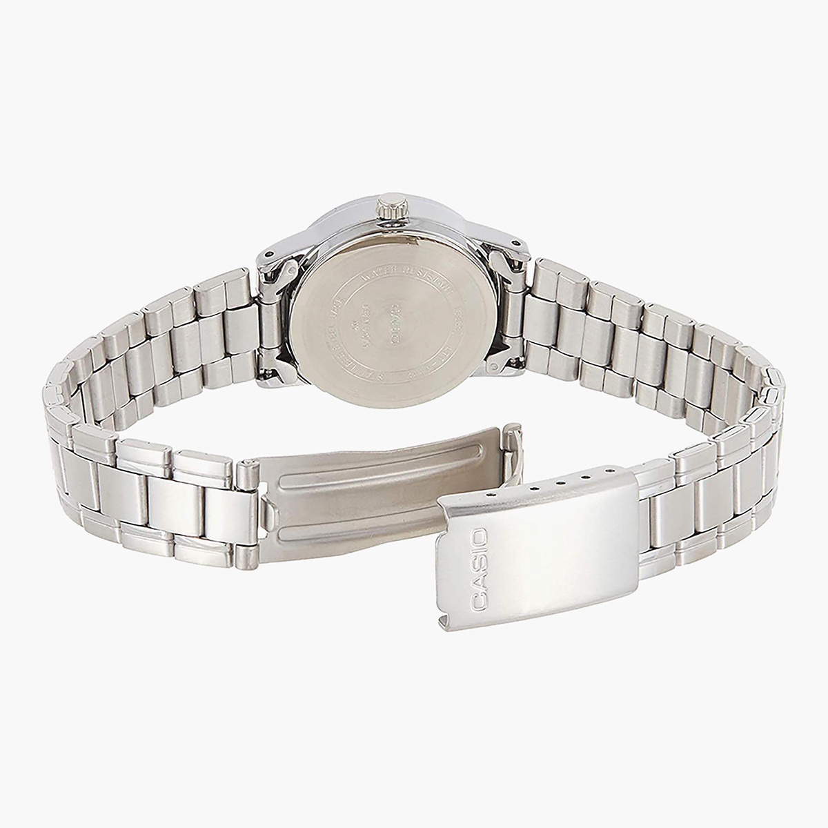 Casio Women's Silver Analog Stainless Steel Strap Watch -LTP-V002D-4BUDF-women-watchesandjewellery-watches-image-4